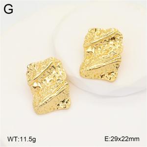 SS Gold-Plating Earring - KE120558-NT