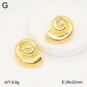 SS Gold-Plating Earring - KE120559-NT
