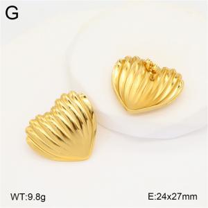 SS Gold-Plating Earring - KE120561-NT