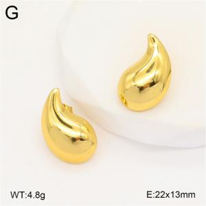 SS Gold-Plating Earring - KE120563-NT