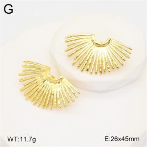 SS Gold-Plating Earring - KE120565-NT