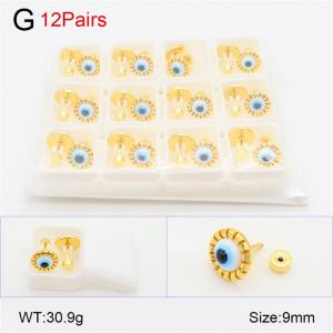 SS Gold-Plating Earring - KE120570-NT