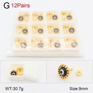 SS Gold-Plating Earring - KE120571-NT