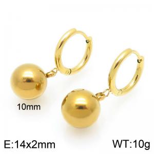 SS Gold-Plating Earring - KE120726-Z