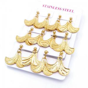 SS Gold-Plating Earring - KE120763-HF