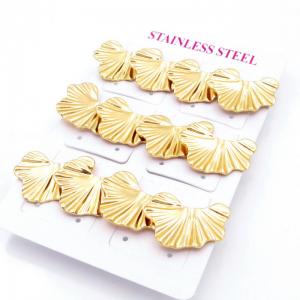 SS Gold-Plating Earring - KE120764-HF