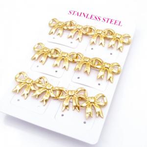 SS Gold-Plating Earring - KE120765-HF