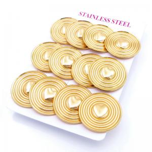 SS Gold-Plating Earring - KE120766-HF
