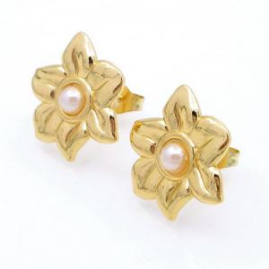 SS Gold-Plating Earring - KE120771-HF