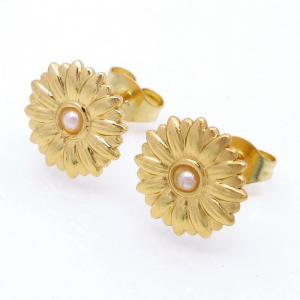 SS Gold-Plating Earring - KE120774-HF