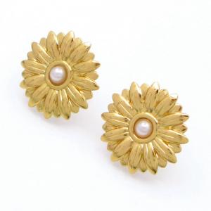 SS Gold-Plating Earring - KE120781-HF