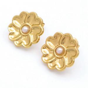 SS Gold-Plating Earring - KE120785-HF