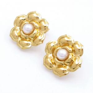 SS Gold-Plating Earring - KE120794-HF