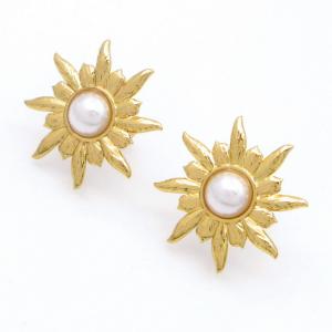 SS Gold-Plating Earring - KE120795-HF