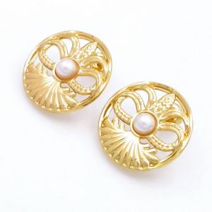 SS Gold-Plating Earring - KE120797-HF