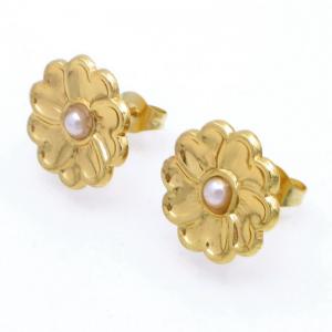 SS Gold-Plating Earring - KE120800-HF