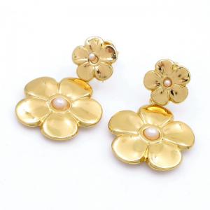 SS Gold-Plating Earring - KE120803-HF