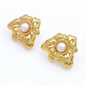 SS Gold-Plating Earring - KE120807-HF