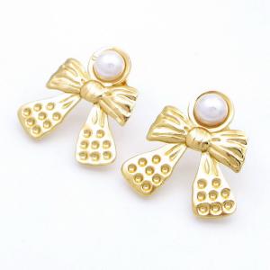 SS Gold-Plating Earring - KE120809-HF