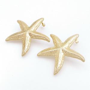 SS Gold-Plating Earring - KE120830-SP
