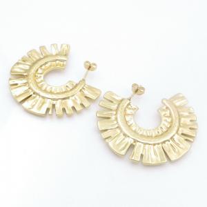 SS Gold-Plating Earring - KE120839-SP