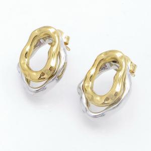 SS Gold-Plating Earring - KE120850-SP