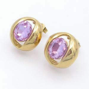 SS Gold-Plating Earring - KE120868-SP