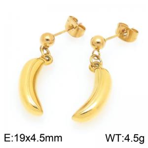 SS Gold-Plating Earring - KE120909-Z
