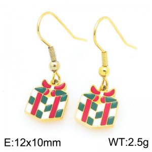 SS Gold-Plating Earring - KE120963-Z