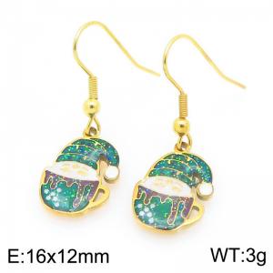 SS Gold-Plating Earring - KE120964-Z