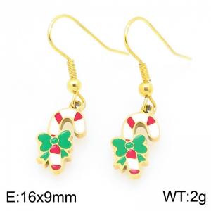 SS Gold-Plating Earring - KE120965-Z