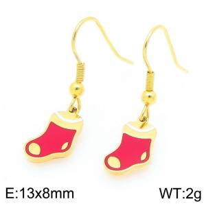 SS Gold-Plating Earring - KE120970-Z