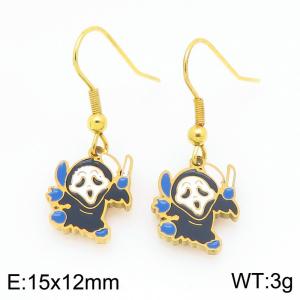 SS Gold-Plating Earring - KE120976-Z