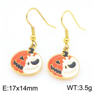 SS Gold-Plating Earring - KE120984-Z