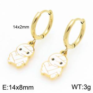 SS Gold-Plating Earring - KE121005-Z