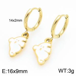 SS Gold-Plating Earring - KE121009-Z
