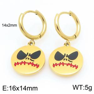 SS Gold-Plating Earring - KE121012-Z