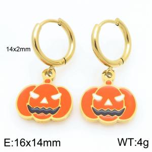 SS Gold-Plating Earring - KE121015-Z