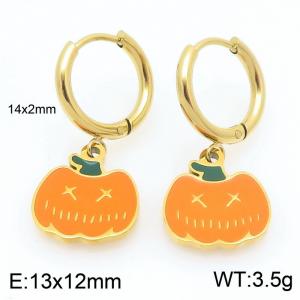 SS Gold-Plating Earring - KE121016-Z