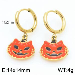SS Gold-Plating Earring - KE121017-Z