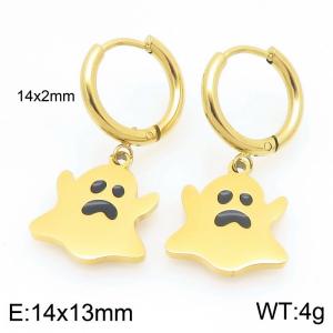 SS Gold-Plating Earring - KE121030-Z