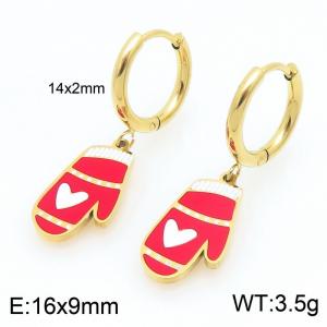 SS Gold-Plating Earring - KE121066-Z