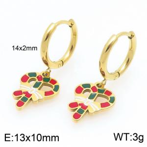 SS Gold-Plating Earring - KE121067-Z