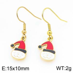 SS Gold-Plating Earring - KE121094-Z