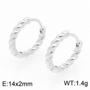 Stainless Steel Earring - KE121316-GC
