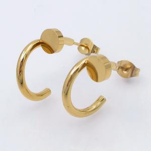 SS Gold-Plating Earring - KE121600-SP