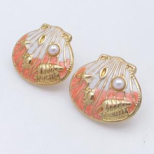 SS Gold-Plating Earring - KE121601-SP