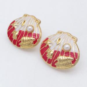 SS Gold-Plating Earring - KE121602-SP