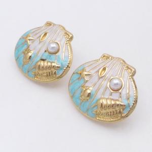 SS Gold-Plating Earring - KE121603-SP
