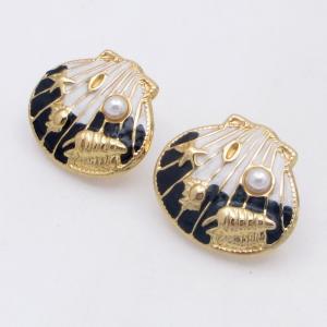 SS Gold-Plating Earring - KE121604-SP